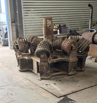 二手反井钻机扩孔大钻头（刀盘）